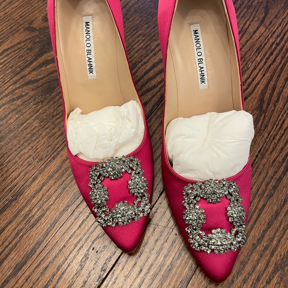 Manolo Blahnik Hangisi 105 pumps - Picture 5 of 5